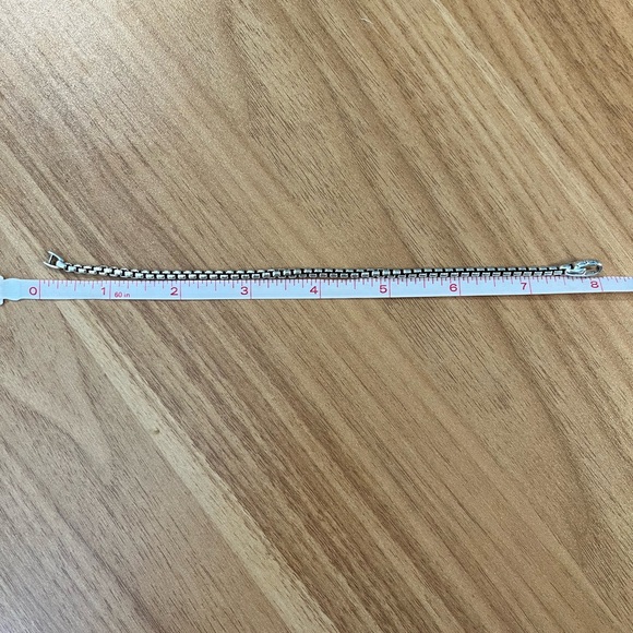 DAVID YURMAN Silver Men's Bracelet - Picture 1 of 5